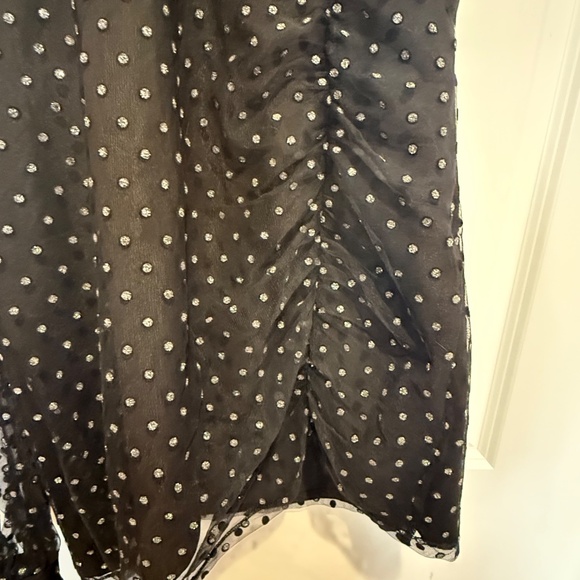 H:ours black embellished one sleeve cocktail dress - Picture 3 of 5